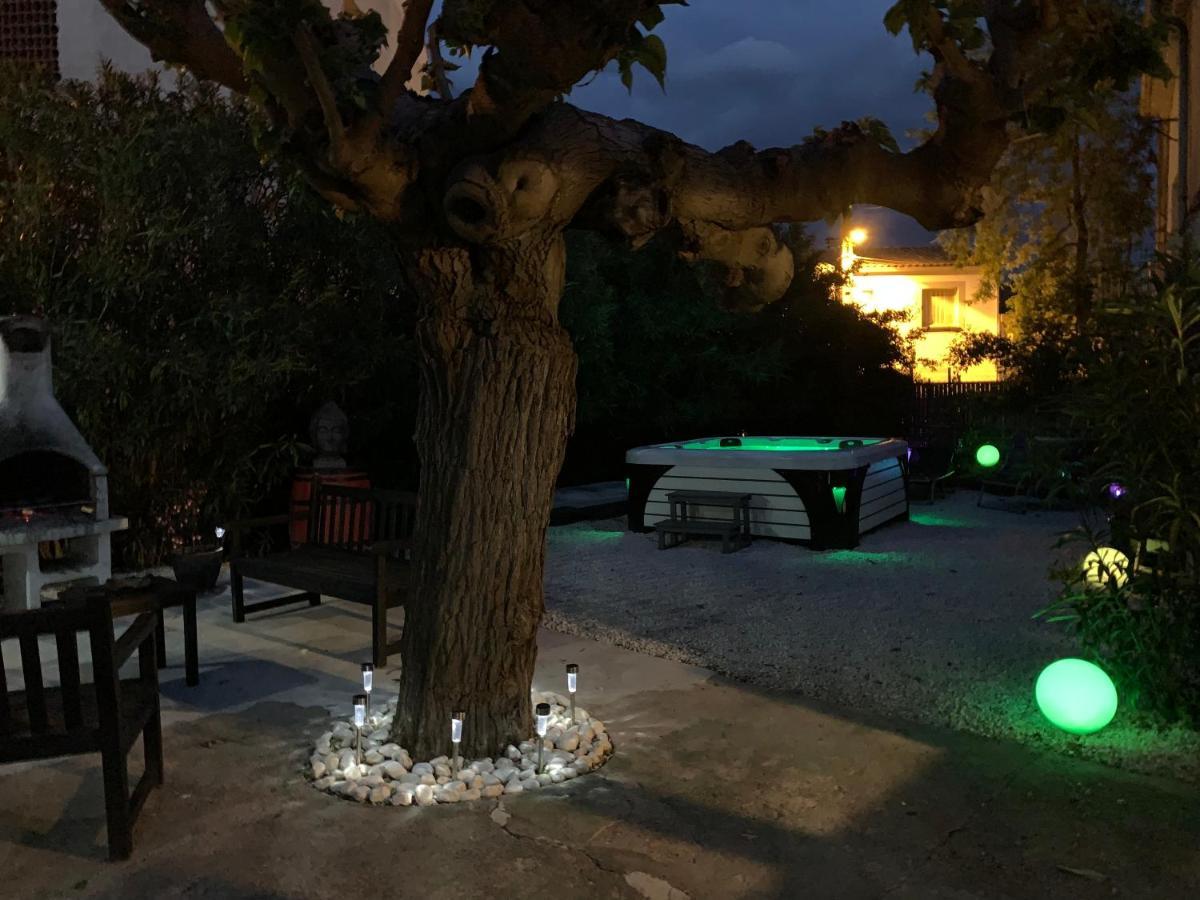 Les Dahlias Appartement 4 Personnes Jacuzzi Barbecue Jardin Arbore Climatise Agde Dış mekan fotoğraf